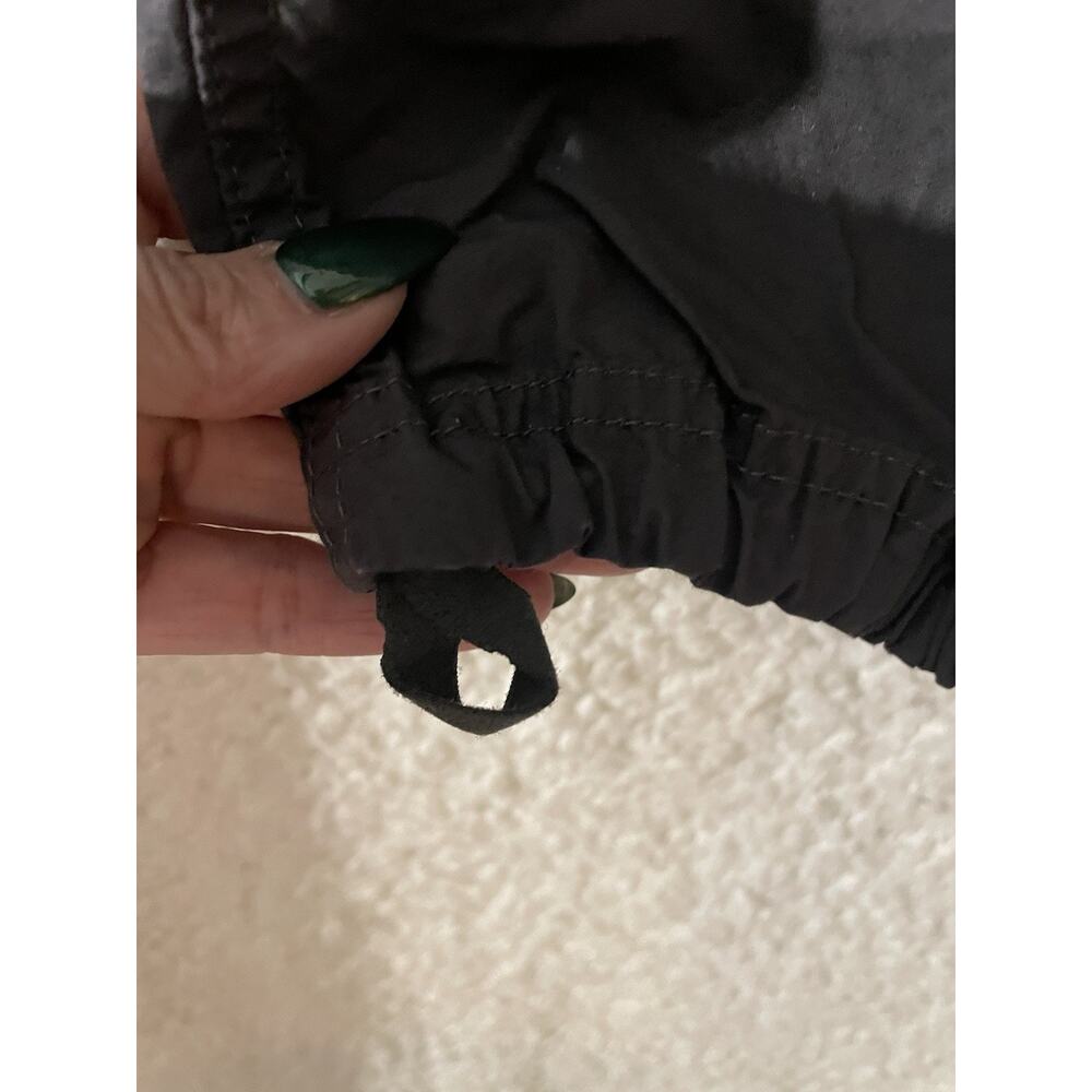 The North Face Womens Cargo Capris Pants Gray Drawstring Elastic Waist Size M - Picture 4 of 6